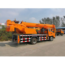 Truck With Mini Crane 10T For Factory